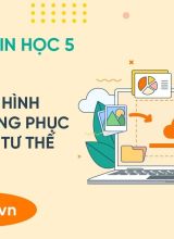 Tạo hoạt hình thay đổi trang phục động tác, tư thế - Tin học 5  -  Hoc10